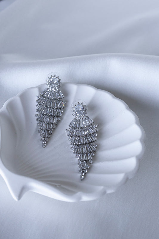 Silver Ornament Earrings