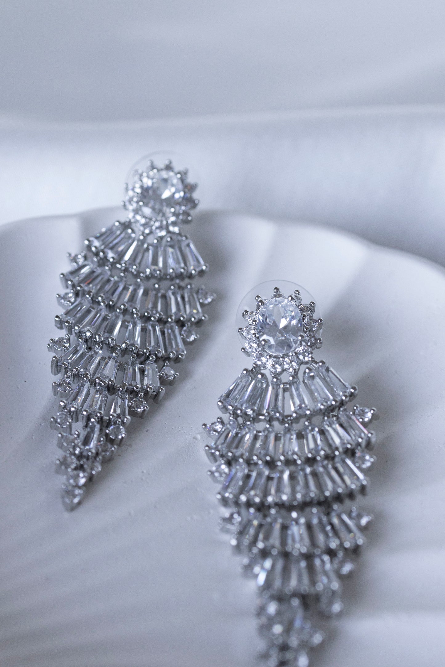 Silver Ornament Earrings