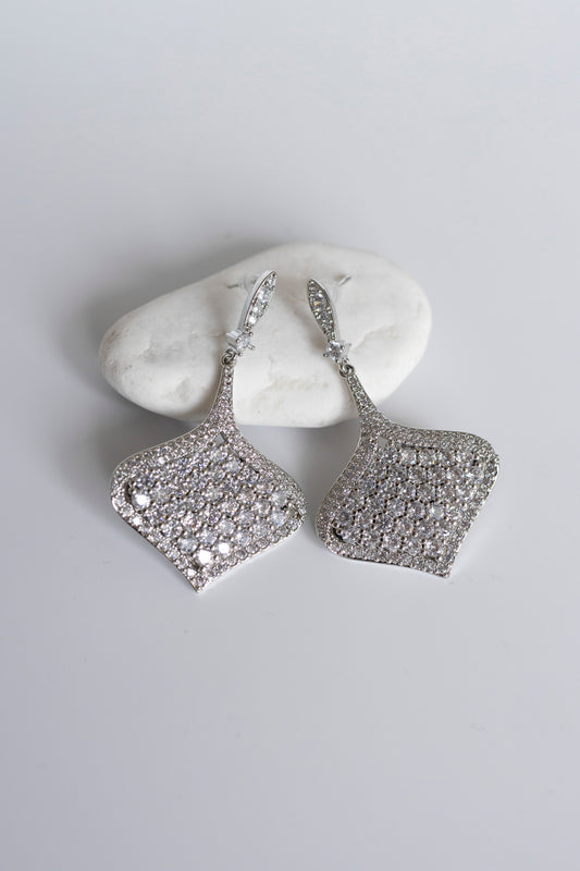 Silver Statement Earrings