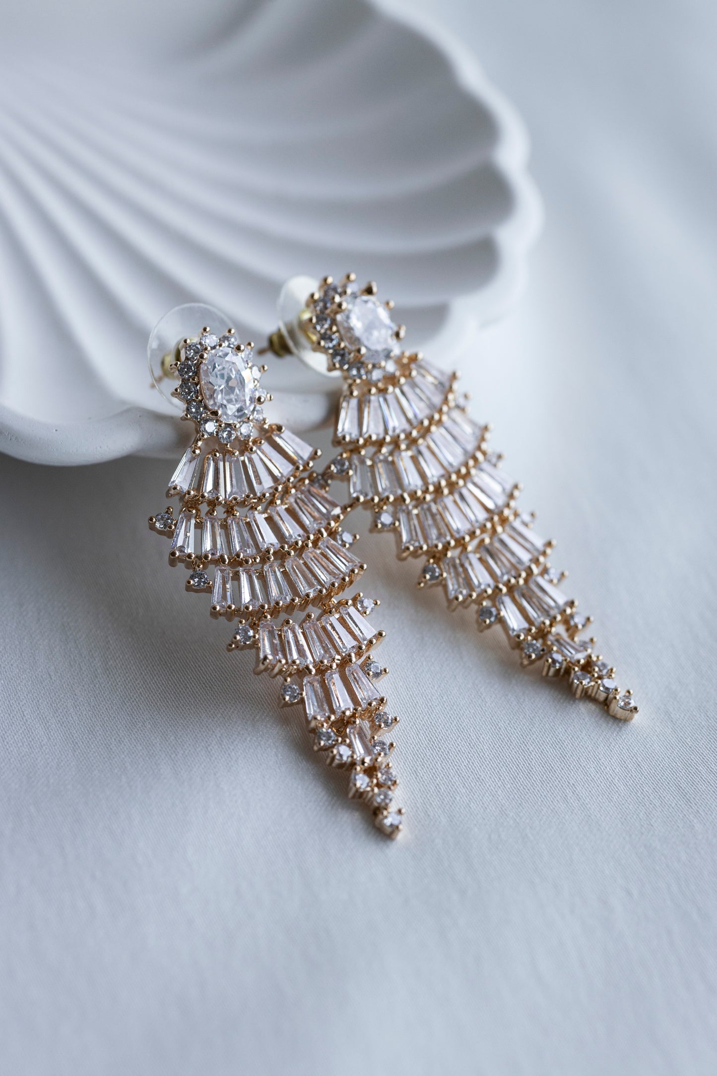 Gold Ornament Earrings