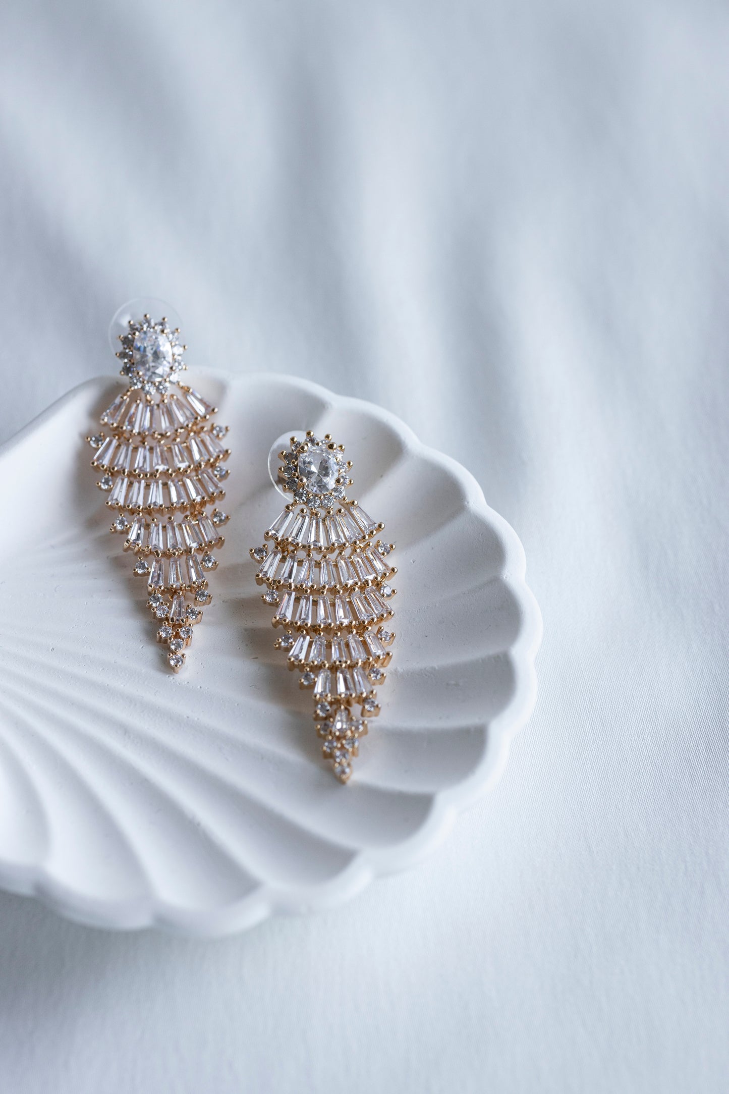 Gold Ornament Earrings