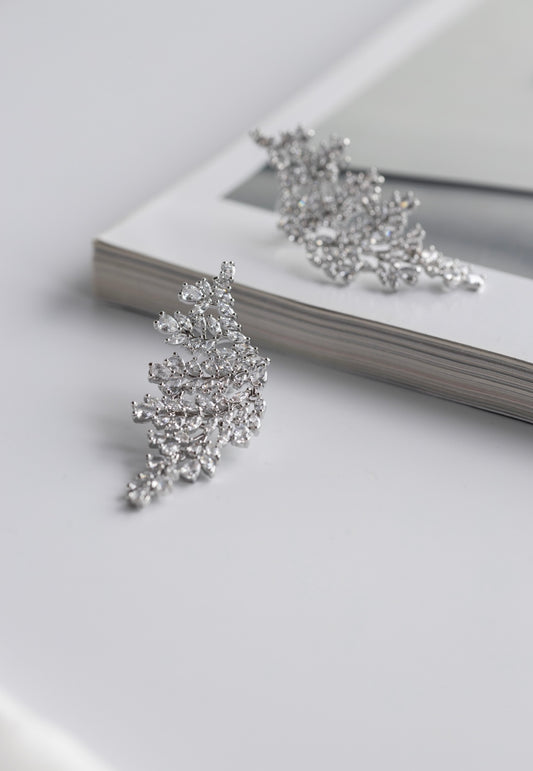 Silver Wing Earrings